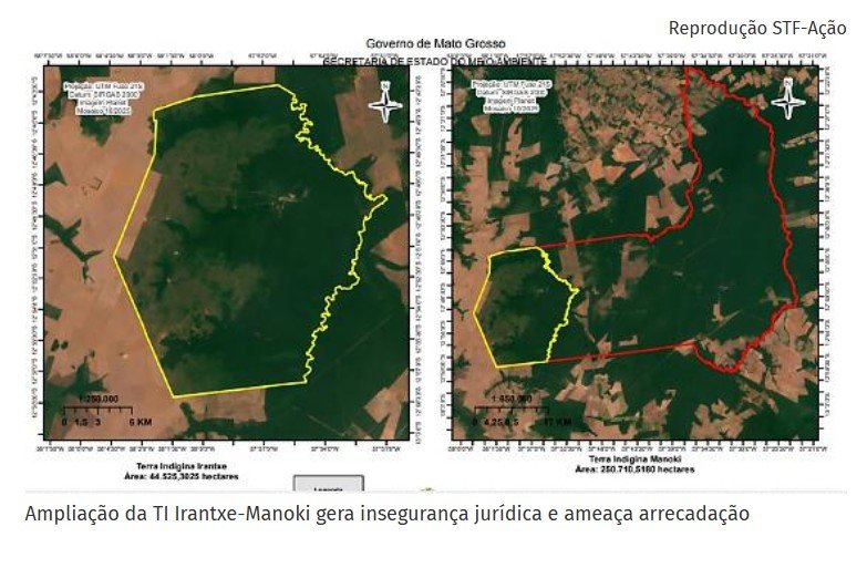 Estado alerta para risco de desapropriação e instabilidade com ampliação de terra indígena em MT