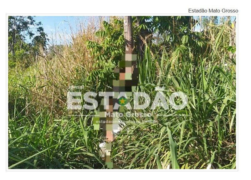 Homem é encontrado morto em terreno baldio em bairro de cidade de MT.