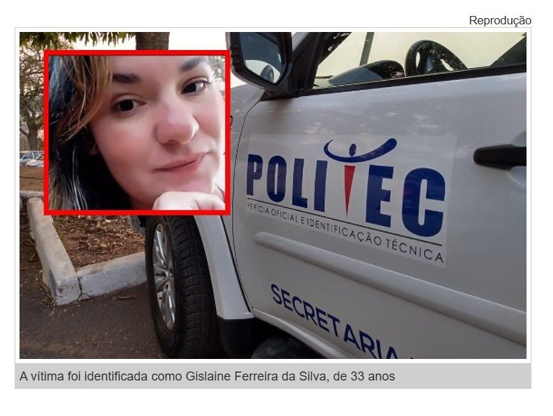 Mulher de 33 anos é assassinada pelo marido em Sinop
