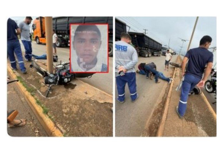 Motociclista morre após sofrer grave acidente em rodovia de MT.