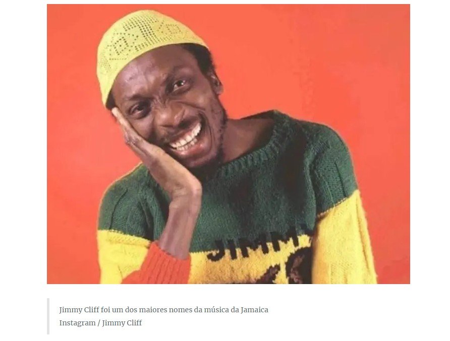 Morre Jimmy Cliff, um dos maiores nomes da história do reggae
