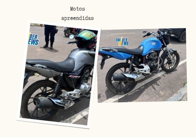 GCM de Colíder continuam com operação e retirando motos em situações irregulares. (Vídeo)