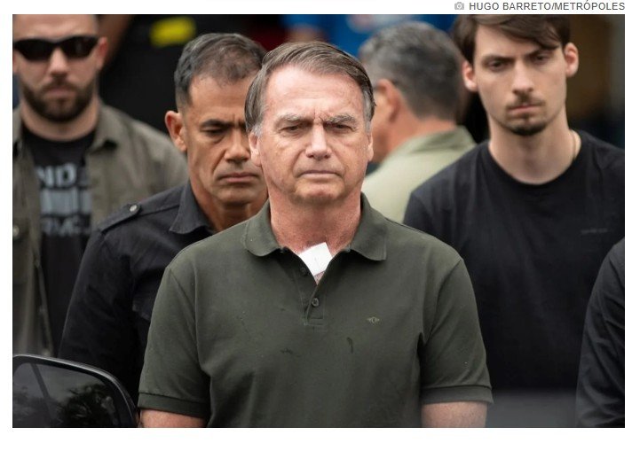 Bolsonaro é medicado na PF após nova crise de soluço