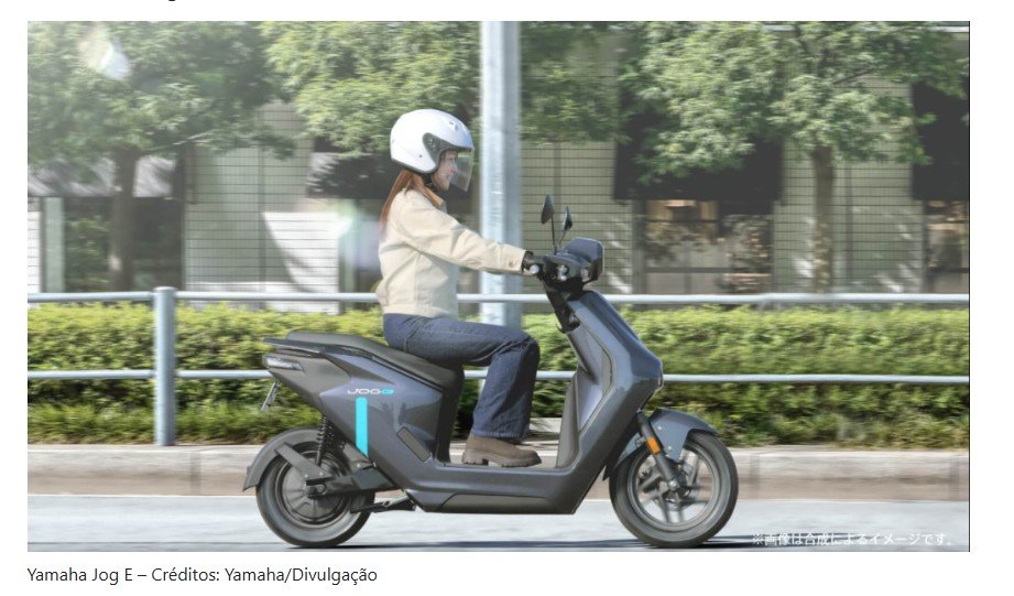 Yamaha lança scooter elétrica sem bateria e promete o fim dos carregadores em casa