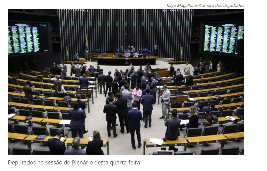 Câmara aprova projeto que altera regras para prisão temporária