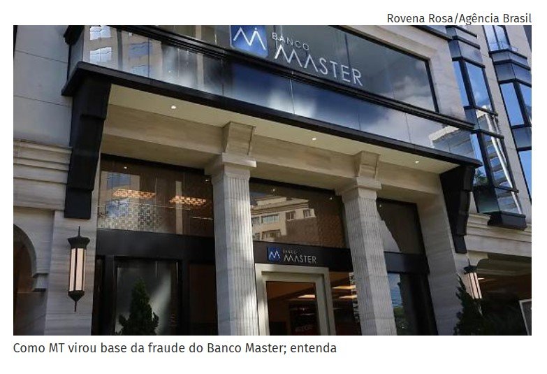 Fraude do Master transformou servidores de MT em ativos financeiros para enganar mercado