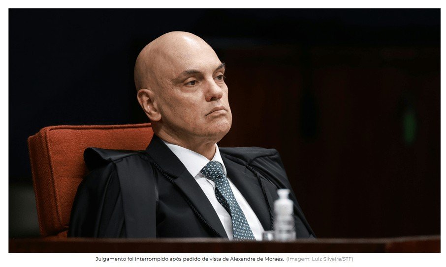 Moraes suspende análise de lei sobre subordinação da polícia penal