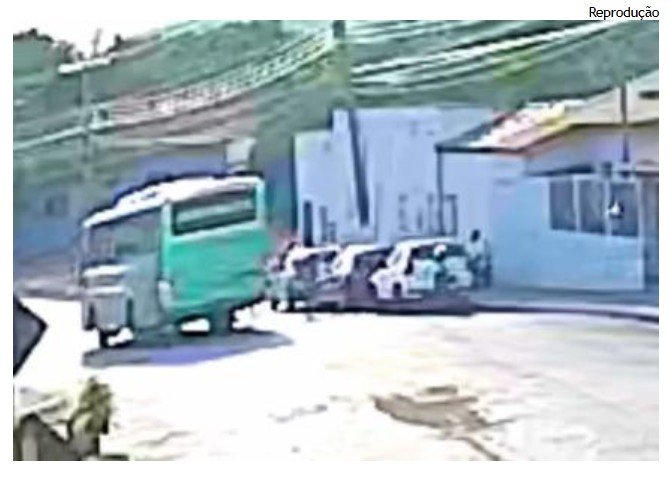Câmeras registram momento em que menina de 3 anos é atropelada por ônibus