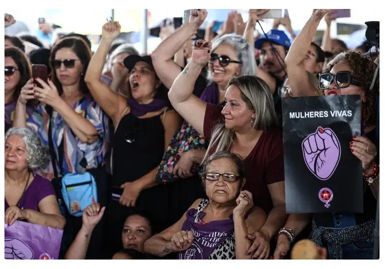 Protestos contra feminicídio mobilizam milhares em mais de 20 estados