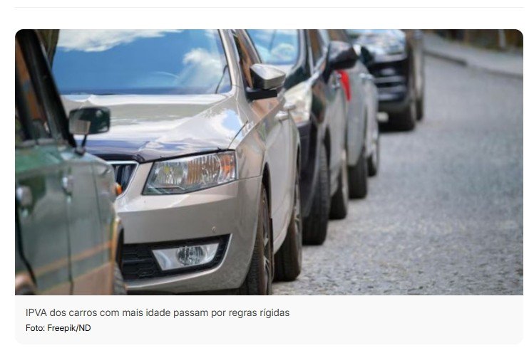 IPVA para carros com mais de 10 anos: as diferenças que podem dobrar o valor do imposto