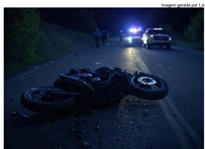Motociclista morre em rodovia ao bater na traseira de caminhão de lixo