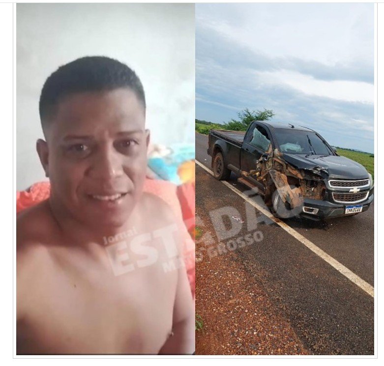 Motociclista morre após colisão com caminhonete na MT-060