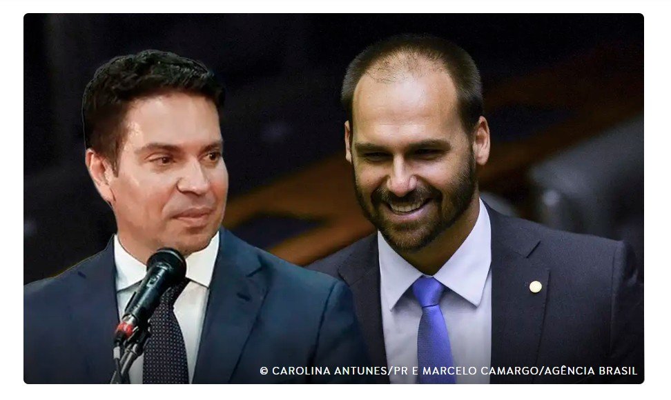 Câmara decide cassar mandatos de Eduardo Bolsonaro e Ramagem