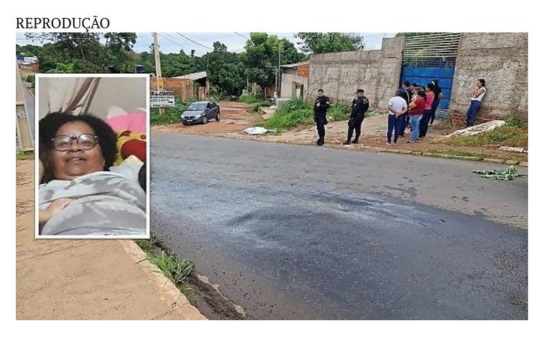 Idosa morre após ser atropelada por carro que fugiu do local