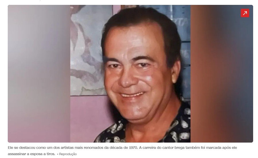 Morre Lindomar Castilho, cantor conhecido como 'Rei do Bolero'