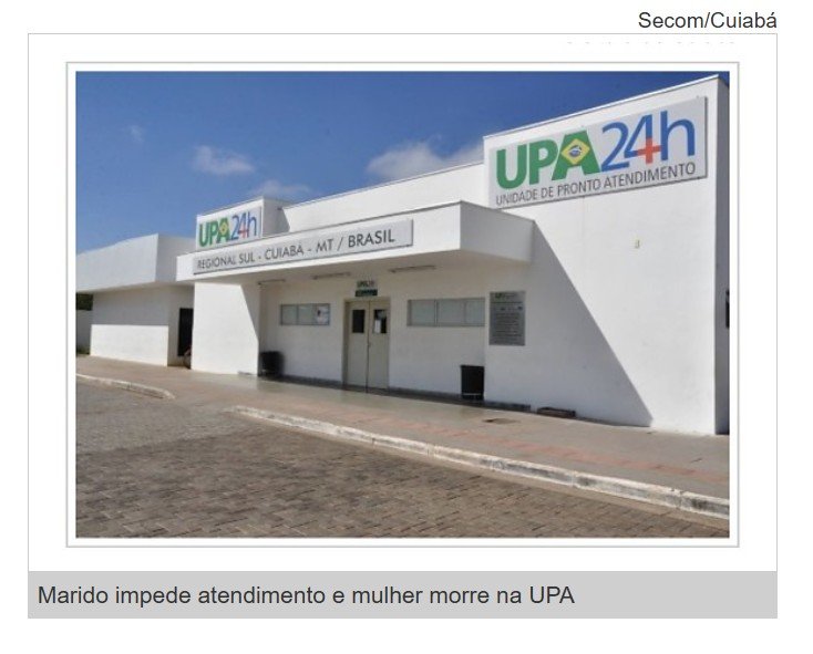 Mulher morre em UPA após marido impedir atendimento médico