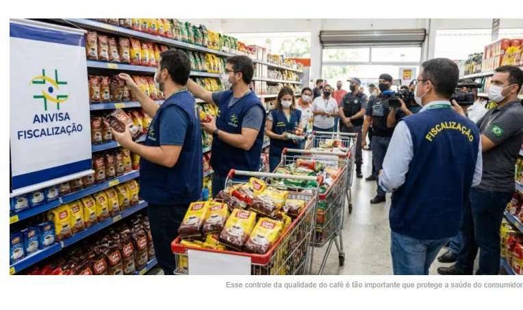 Anvisa suspende marcas de cafés populares após identificar riscos à saúde dos consumidores