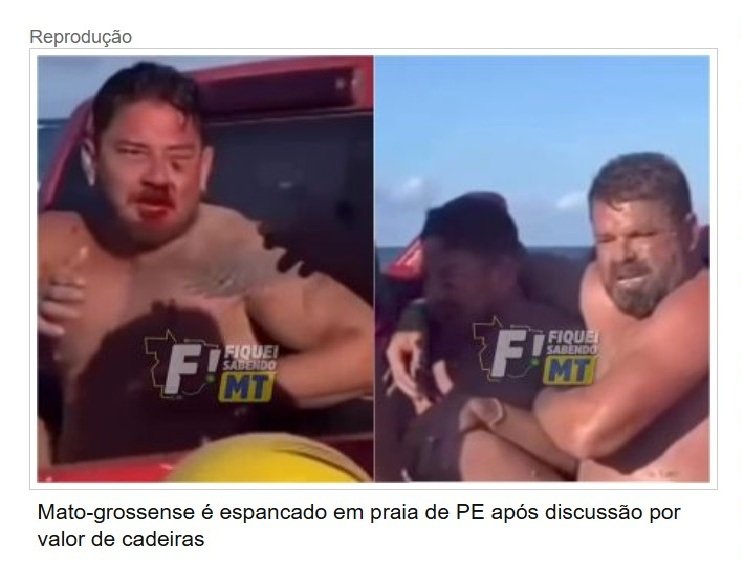 Turistas de MT denunciam espancamento em praia do Nordeste