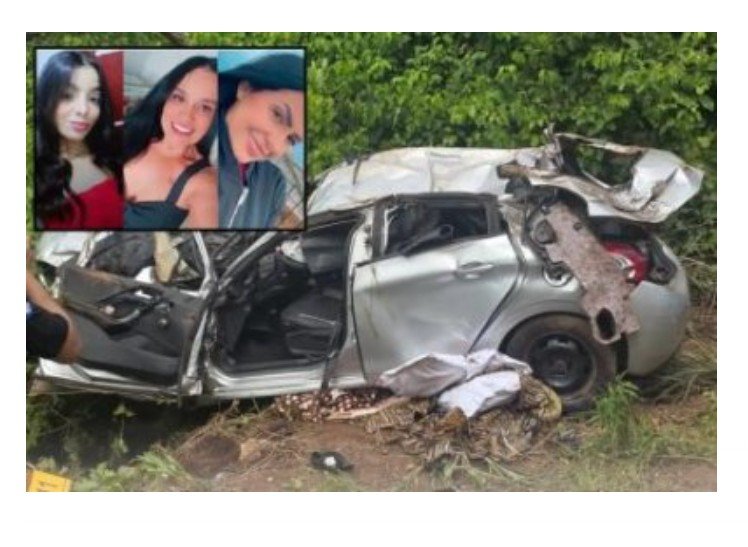 Quatro de VG morrem em acidente no Araguaia; criança escapa