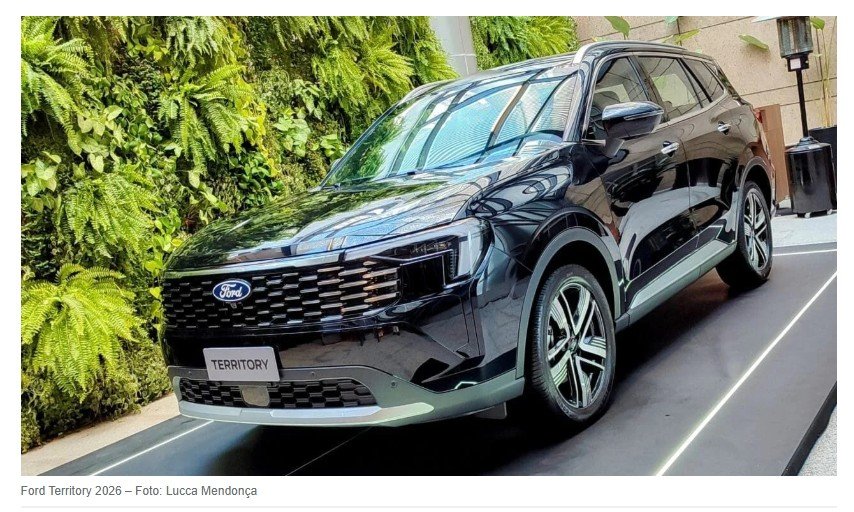 Ford Territory 2026 custa menos que T-Cross em promoção