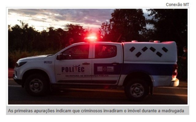 Idoso é encontrado morto com mãos e pés amarrados em cidade de MT