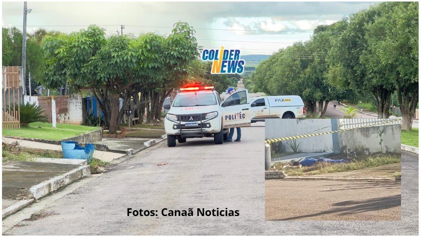 Jovem e brutalmente executado com vários tiros perto de escola em Canaã.
