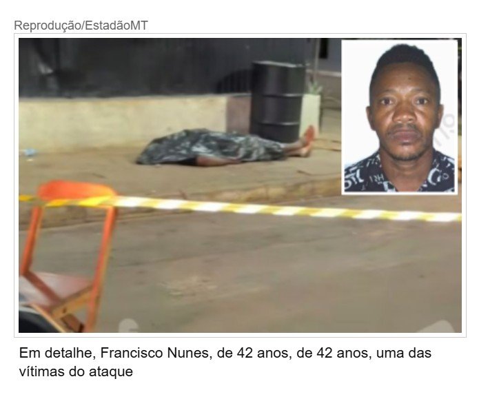 Ataque a tiros mata dois homens e deixa um ferido em cidade de MT.