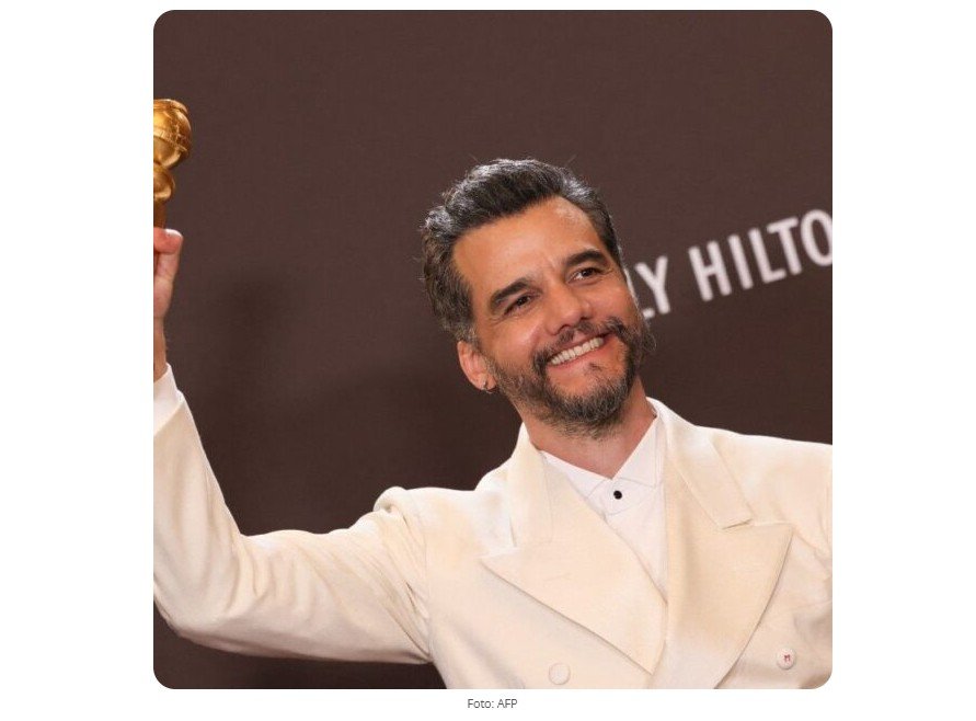 Uma noite brasileira em Hollywood: Wagner Moura e ‘O Agente Secreto’ brilham no Globo de Ouro