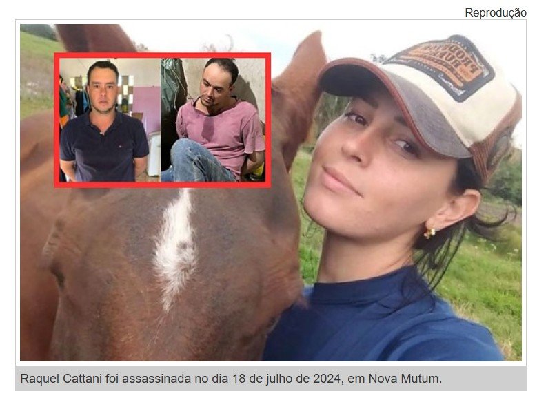 Ex-marido e cunhado de Raquel Cattani podem pegar até 38 anos de cadeia por assassinato