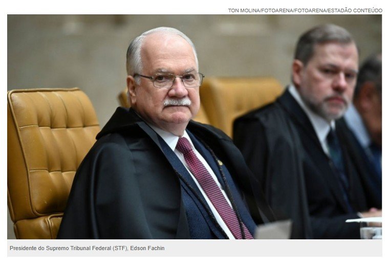 Fachin defende atuação de Toffoli no caso Master e diz que Supremo ‘não se curva’