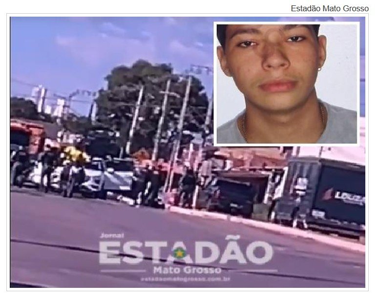 Bandido atropela várias pessoas durante fuga antes de morrer em confronto com a PM