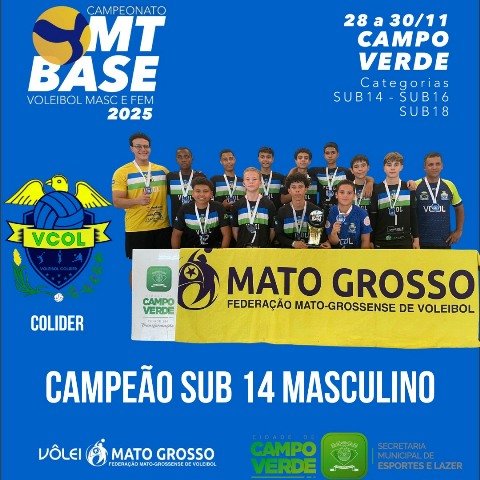 Hugo Neres e kauan Firmino atletas do VCOL, voleibol de Colíder são convocados para participar da seletiva em Campo Verde e integrarem a seleção Matogrosense de Voleibol.