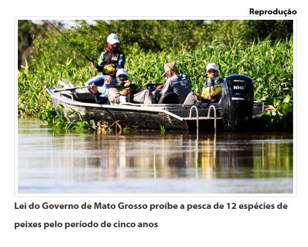 Acaba a piracema, mas há restrição para a pesca de 12 espécies