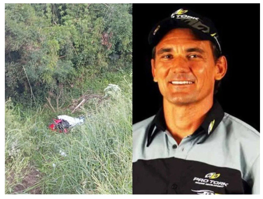 ‘Chumbinho’ Becker, lenda do motocross no Brasil morre em acidente.