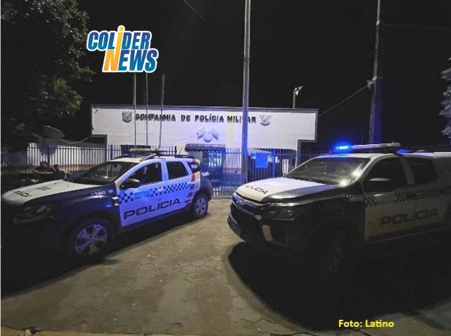 Ladrão se dá mal e é preso pela PM de Colíder após assalto à idosa.