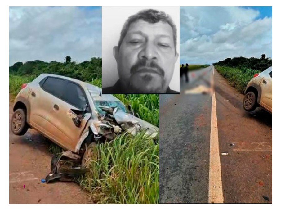 Motociclista morre em acidente entre carro e moto na MT-140