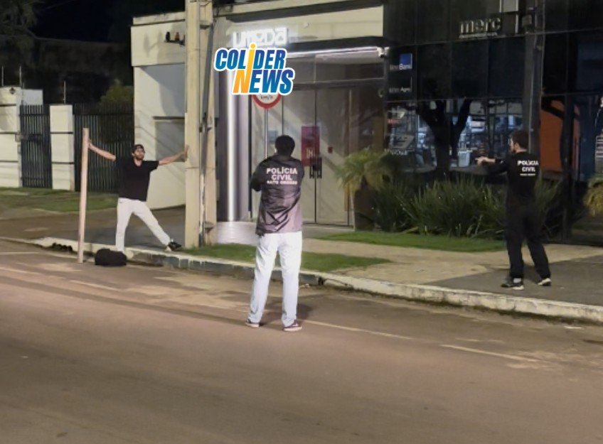 Homem em Colíder transtornado bate em cão e peita a PJC mas acaba preso. (Vídeo)