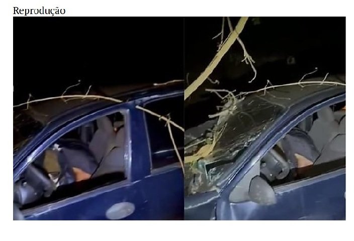 Pai morre e filho fica ferido após carro sair da pista e colidir com árvore em rodovia de MT