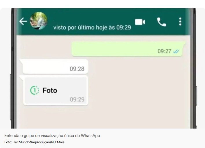 Golpe de visualização única do WhatsApp: saiba como funciona e como evitar cair na ‘isca’