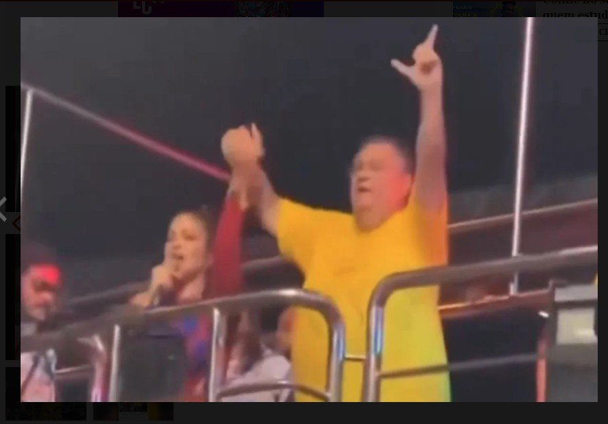 Postagens divulgam vídeo de 2023 de Dino “fazendo o L” no Carnaval
