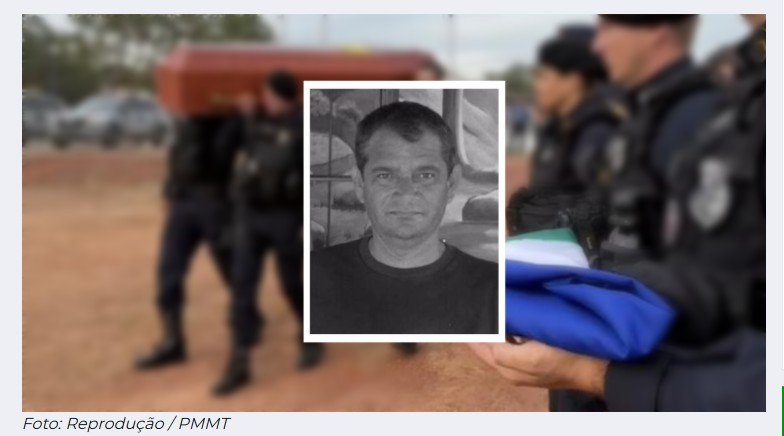 1º Sargento da PM morre após luta contra câncer e comove policiais do norte de Mato Grosso