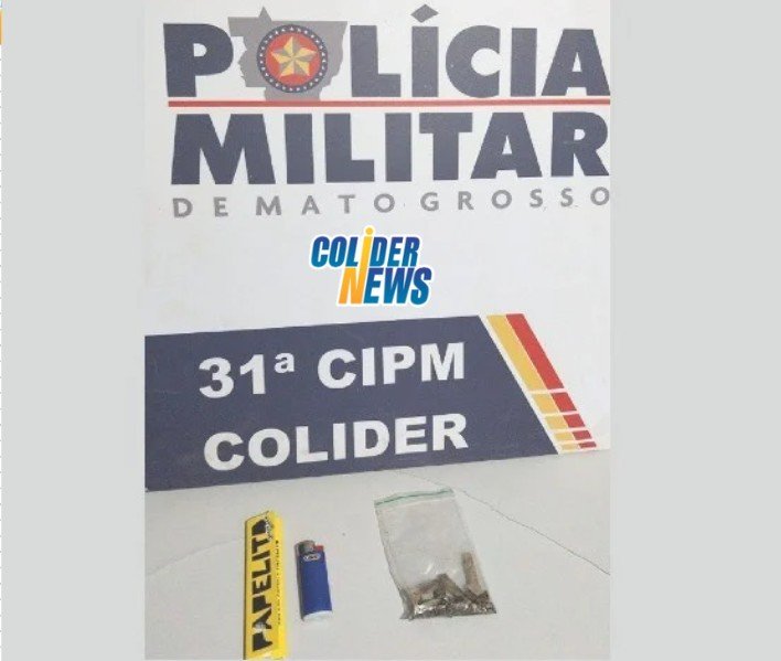 Três adolescentes em Colíder são apreendidos com drogas. (Vídeo)