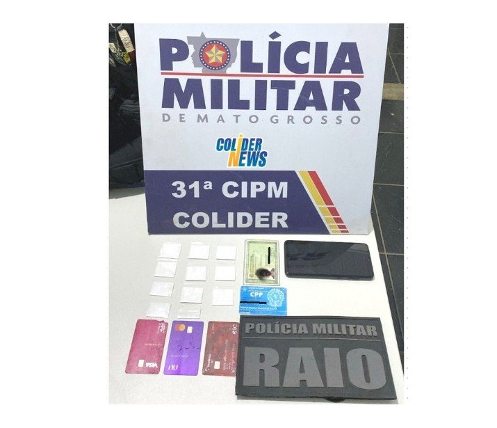 Equipe Raio de Alta Floresta apreende 11 papelotes de Cocaina com menor infrator em Colíder. (Vídeo)