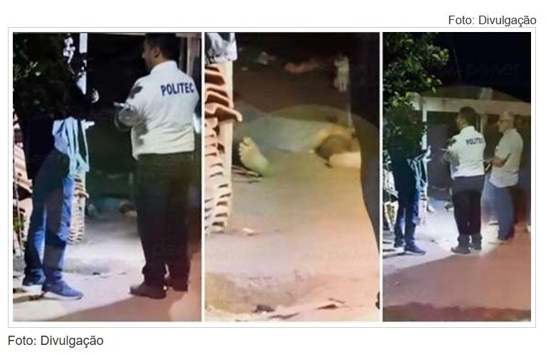 Jovem é morto com 11 tiros no quintal de casa diante da família em MT; Veja vídeo