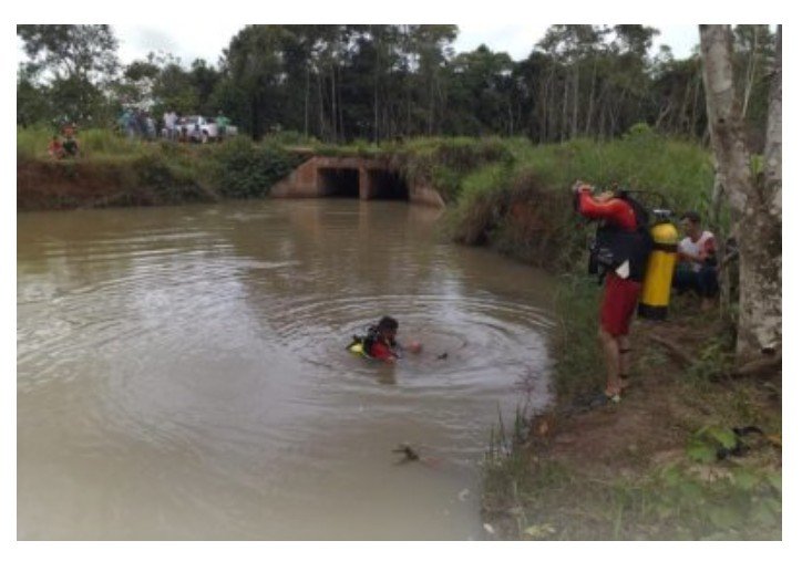 Corpo de indígena é achado dentro de córrego em Peixoto de Azevedo/MT