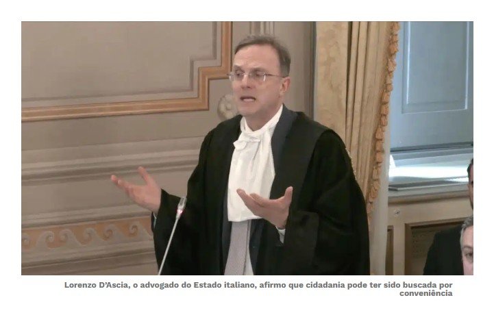 Corte Constitucional ouve defesa do Estado e advogados em julgamento sobre cidadania italiana
