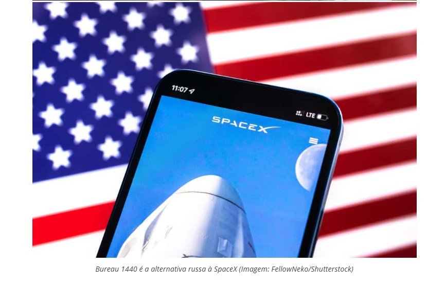 Rússia lança satélites de internet para rivalizar com a SpaceX