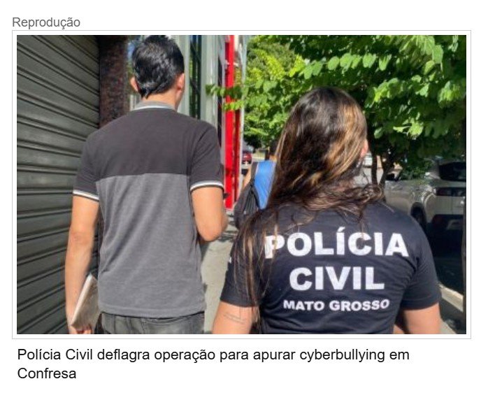Polícia mira 2 por perfil de "fofoca" que fazia bullying com moradores