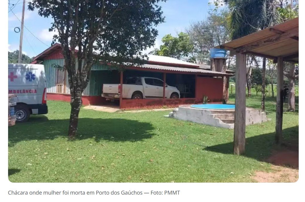 Mulher é morta a tiros pelo ex enquanto buscava pertences com os pais em MT