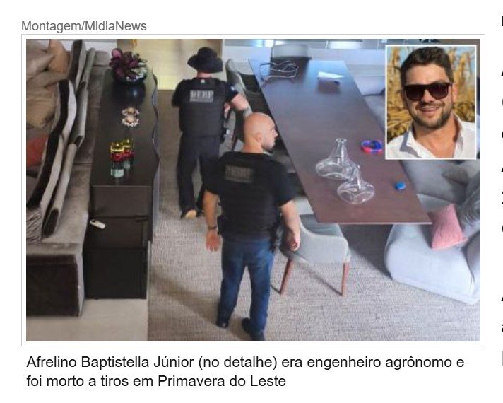 Polícia mira casal e policiais por execução de engenheiro em MT